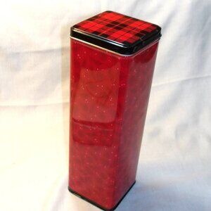 Tall, Scratch Free ~~~ CONTAINER / LID ~~~ Many Uses: Gifts, Candy, Dog Treats,